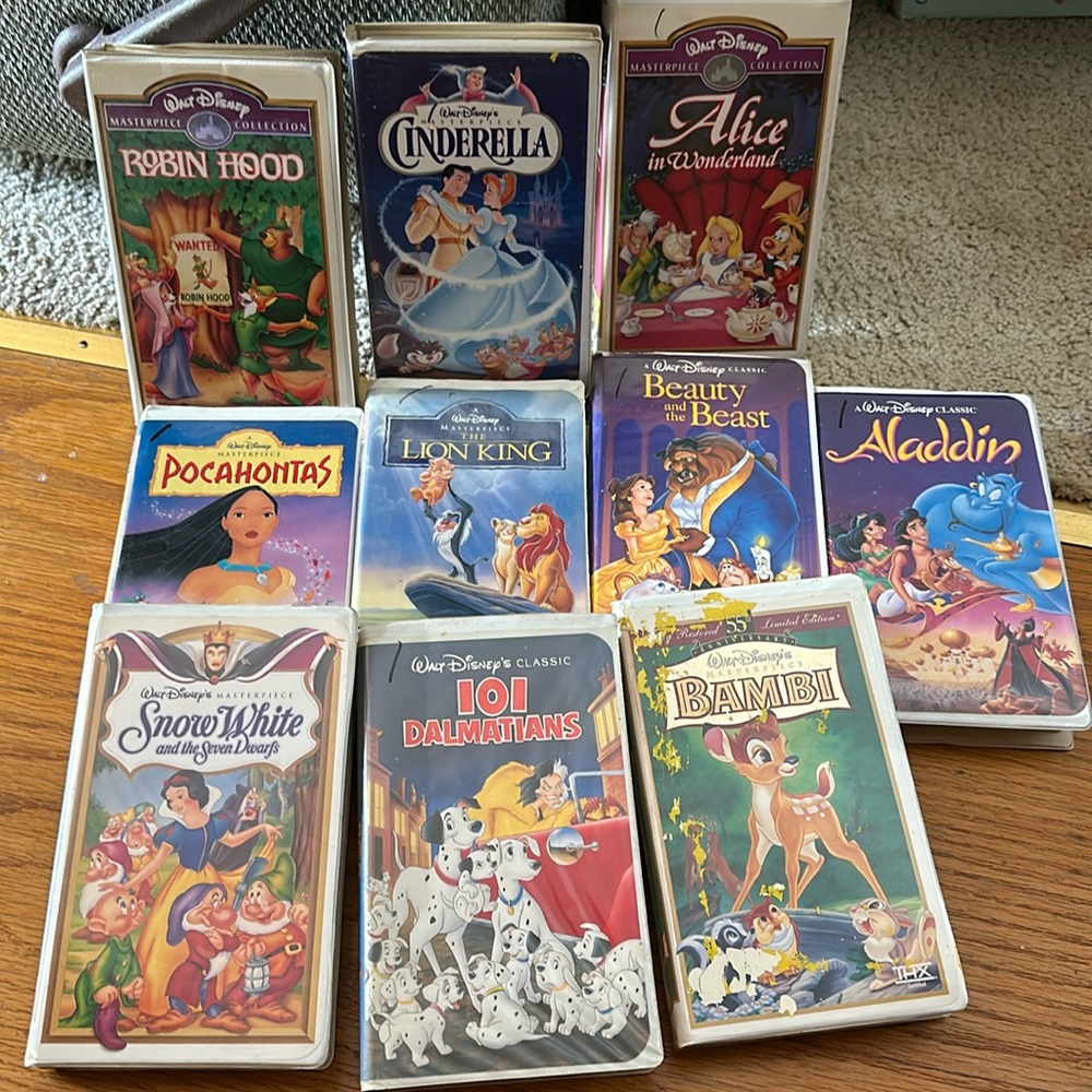 VHS TAPES